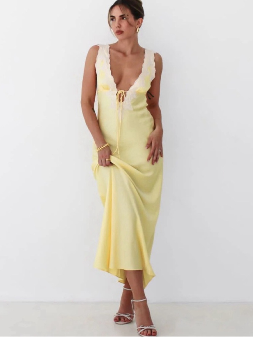 RUMORED Venice maxi dress